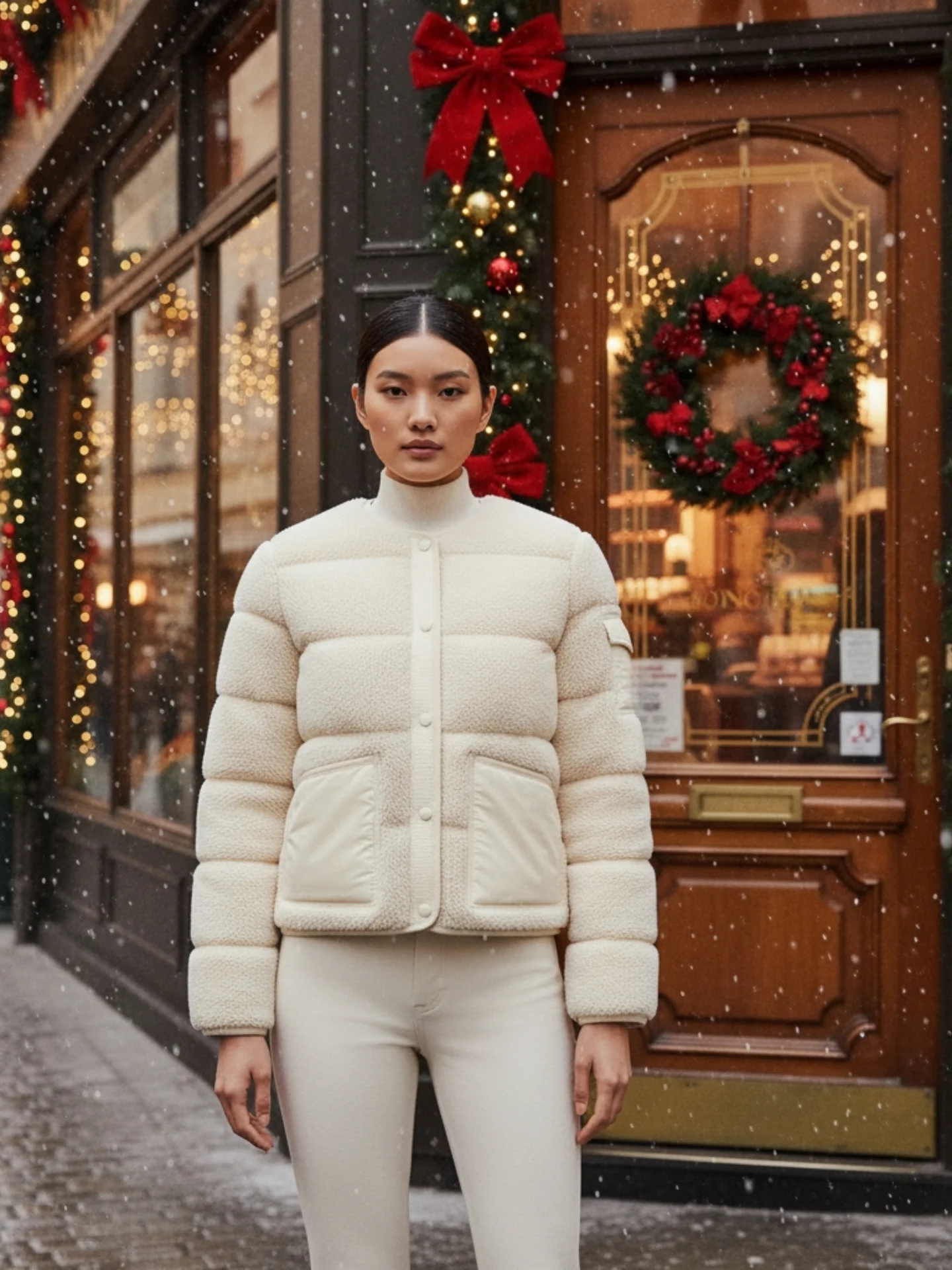 

Пуховик женский укороченный свободного кроя с воротником-стойкой, из пуха белой гусины, теплый, в европейском стиле, из ткани с эффектом памяти, водонепроницаемый