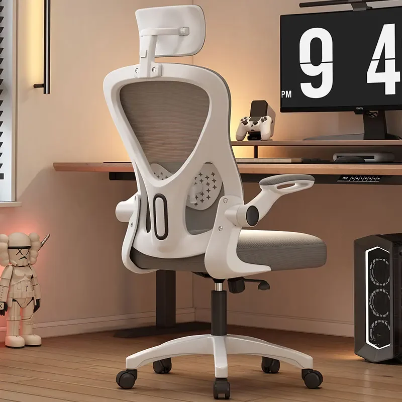 

Modern Ergonomic Chair Comfy Office Gaming Computer High Back Adjustable Designer Silla Ergonomica Mobile Premium Furniture