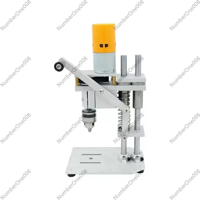For Home Micro Table Drill, Mini Desktop DIY, High-precision 12V24 DC Variable Speed Drilling Electric Drill