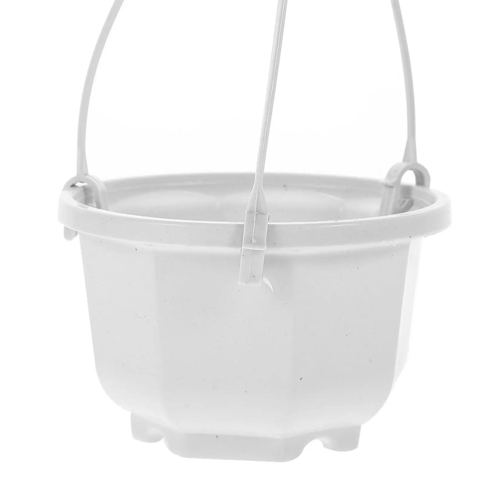 24 Pack Plastic Hanging Planters for Indoor Outdoor Garden Flower Pots Balcony Home Decor Hanging Flower Baskets
