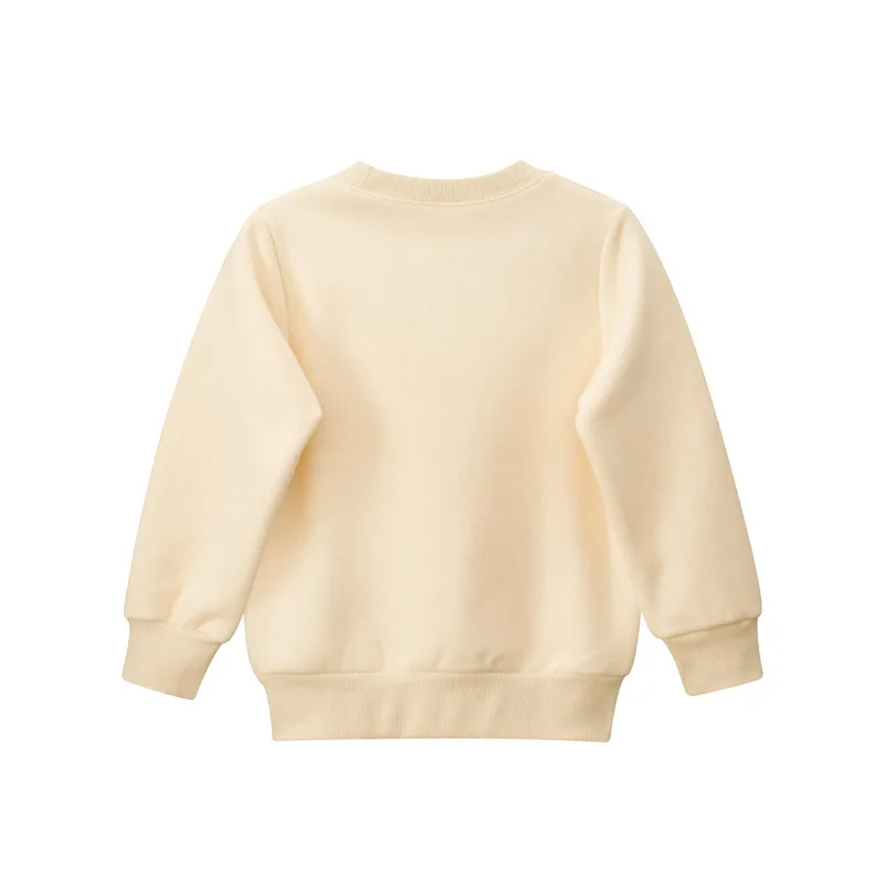 Pull à col roulé en polaire à manches longues pour jeunes filles, nouveaux motifs mignons, printemps et hiver, 90-2024-100-110-120-130, 140