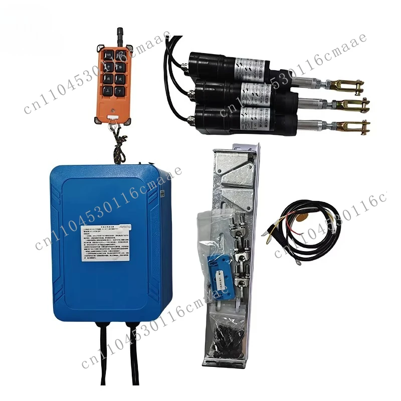 Truck Crane Wireless Remote Control 500M Range Rechargeable Battery Waterproof Design for Industrial Use-Metal Plastic