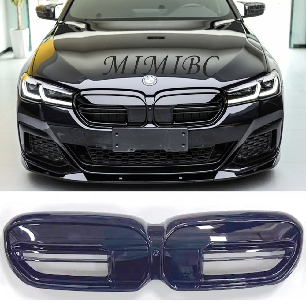 

Kidney Grille For BMW THE 5 Series G30 G31 LCI Glossy Black ABS M Style Color Plastic Front Bumper Auto Decor Grill 2021+