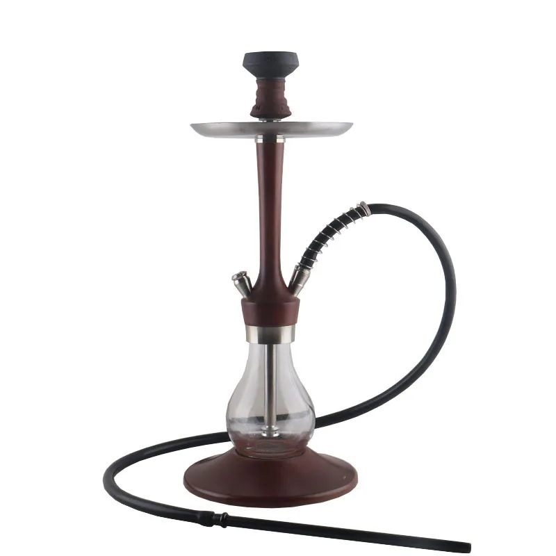 New Wooden Hookah Full Set Shisha Glass Base Nargile Cachimbas Sheesha Narguile Accessories