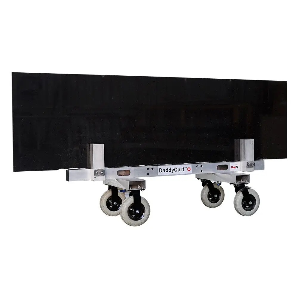 Granite Stone 4 Wheel Slab Dolly Cart Tile Marble Stone Trolley