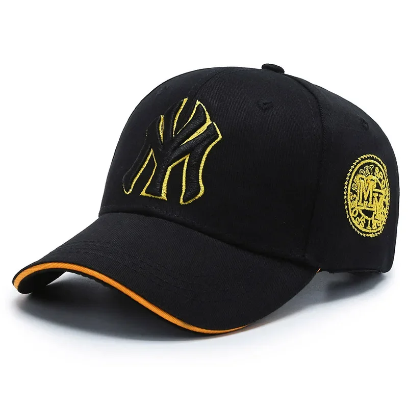 1PC Unisex Casual Baseball Caps Letter Embroidery Hip-hop Hats Spring Autumn Outdoor Adjustable Trucker Caps Sunscreen Hat