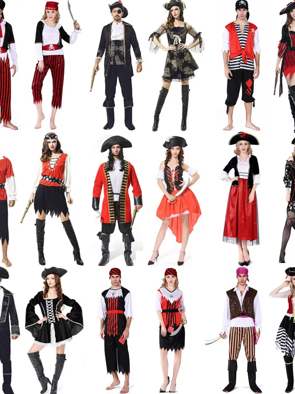

Костюм пирата для взрослых на Хэллоуин, этническая сценическая одежда, женская традиционная одежда, оригинальный дизайн от китайского производителя