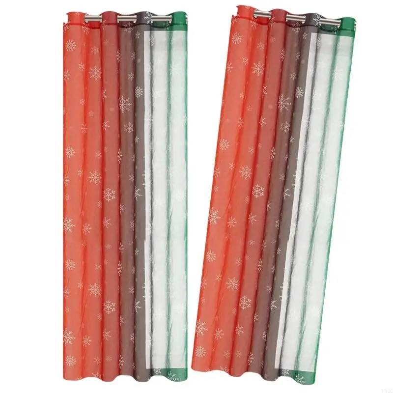 Bông tuyết thoáng mát rèm cửa lọc đầy màu sắc ánh sáng màu vải polyester hiện đại Y4QC