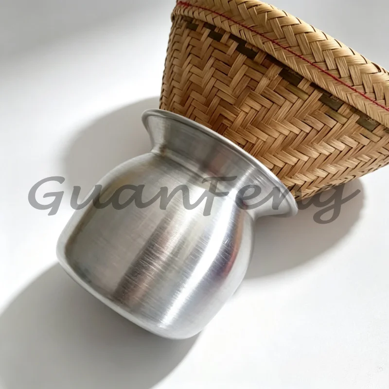 Olla vaporera para arroz glutinoso tailandés, para arroz dulce con mango y piña, utensilio de cocina comercial para restaurantes