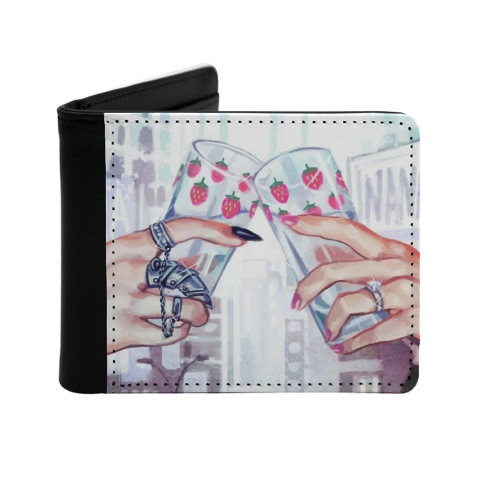 

Nana Anime Personalized Wallet For Men And Women Pu Leather Short Pocket Purse Anime Anime Anime Anime Anime Anime Anime Anime