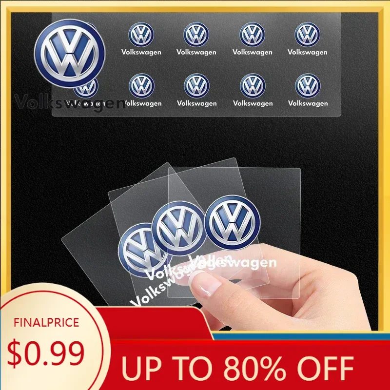 Novedad 2025: Adhesivos Decorativos para el Interior del Coche Volkswagen, Calcomanías para el Volante, para Volkswagen VW Golf A