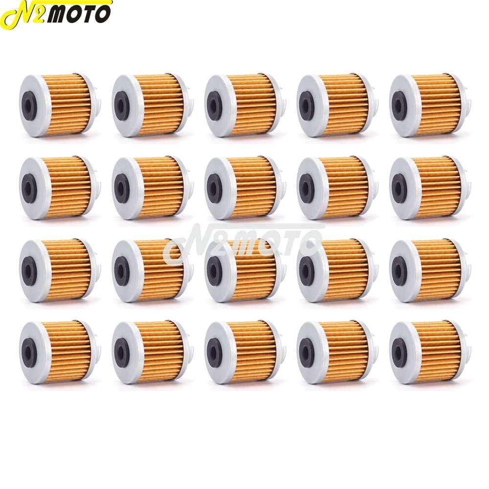 20PCS Pit Dirt Bike Oil Filter For Zongshen ZS190 Takegawa Kitaco Zongshen ZS190 Lifan 150 Pitster Pro 190 2V Engine Oil Filters