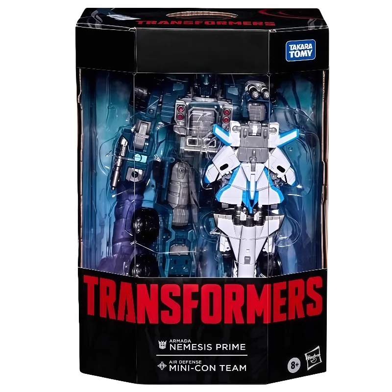 In Stock Transformers Toys Thunder Fleet Dark Nemesis Prime SDCC Transformer Robot Action Figure Model Collect Hobbies Toys