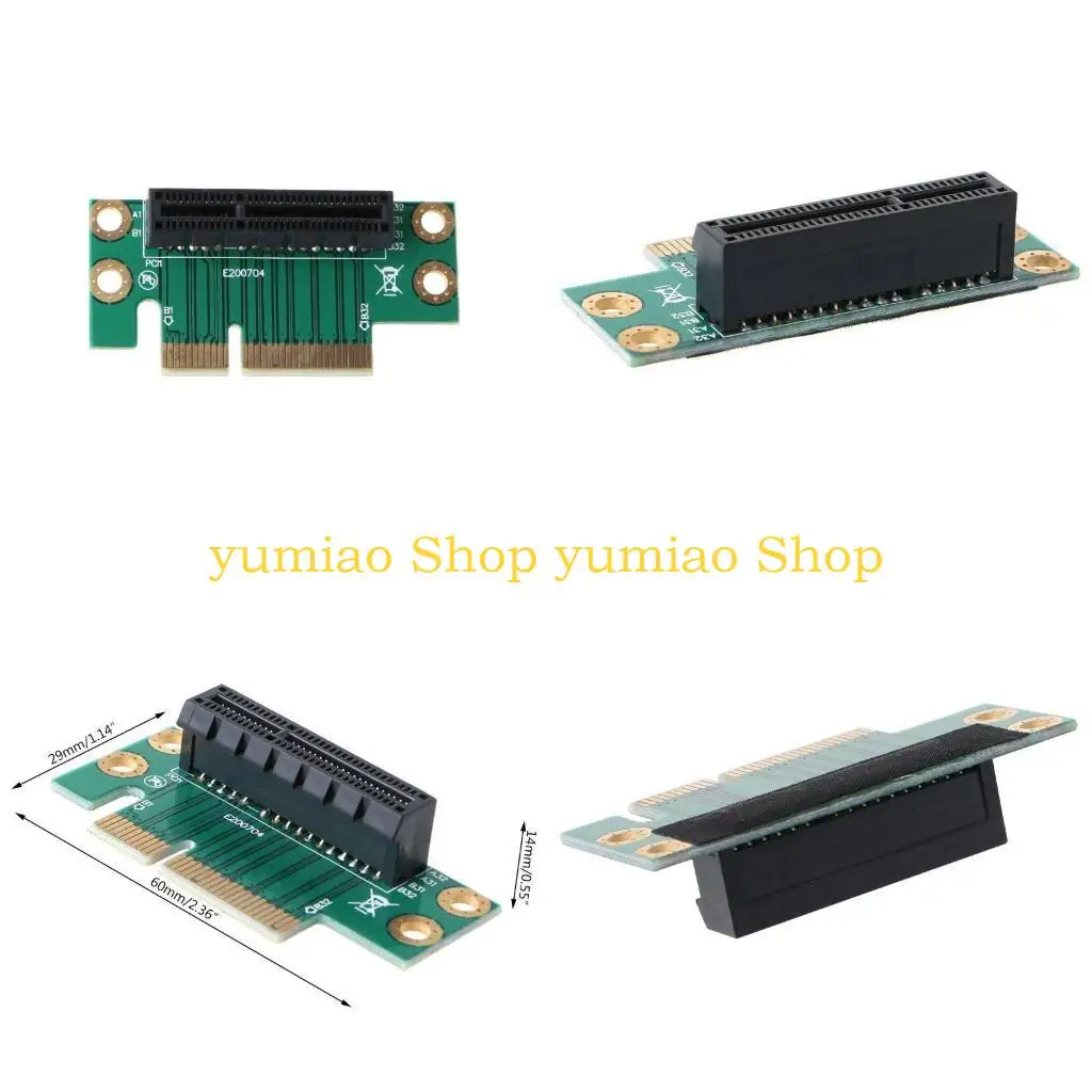 

587b PCI-E PCI Express Adapter Riser Card Card PCI E PCIE в CARD CARD 90 DEGE 1U SERVER ACCOSESIS