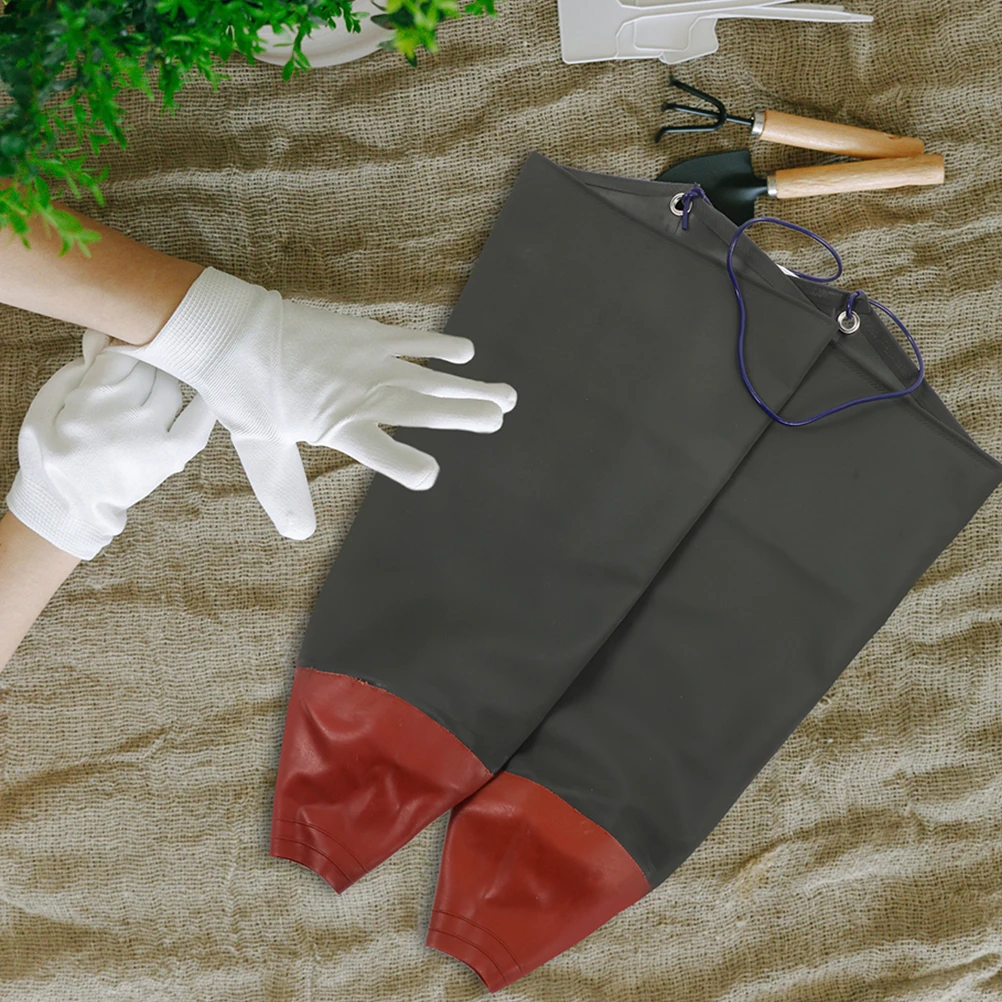 

2 Pairs Long Rubber Gloves Waterproof Arm Oversleeves Cooking Laundry Household Elbow Length Work Protective Kitchen Dish