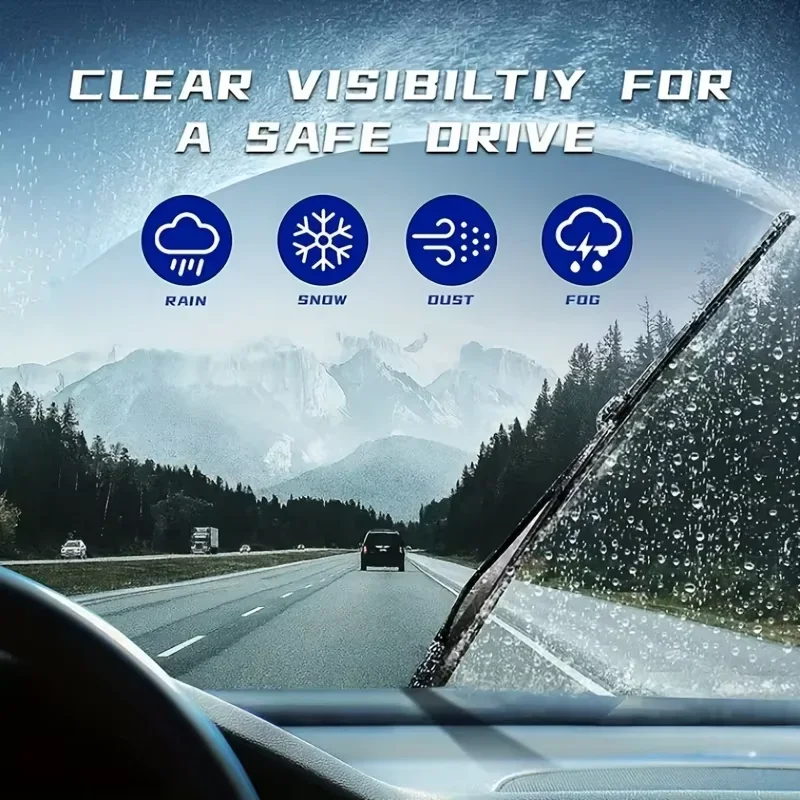 

Windshield Windscreen Wiper Blades For Kia Ceed 2006-2009 Front Window 24"+18" The fifth generation silent upgrade