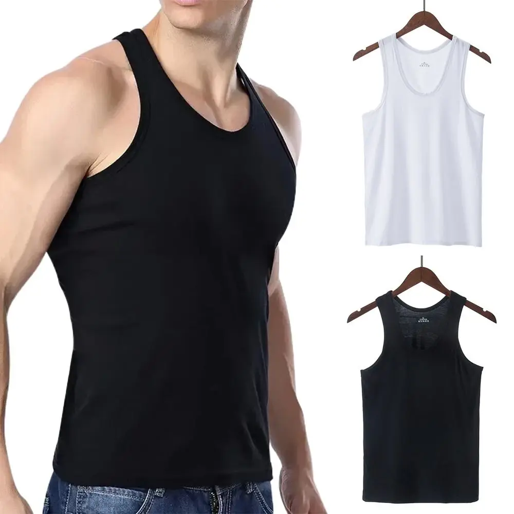 

Fashion Spandex Men's Shapewear Body Shaper Belly Control Compression Vest Sports Underwear