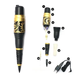 Dragon  Machine Transmission Shaft Permanent Makeup Tattoo Accessories Components Replacement Parts
