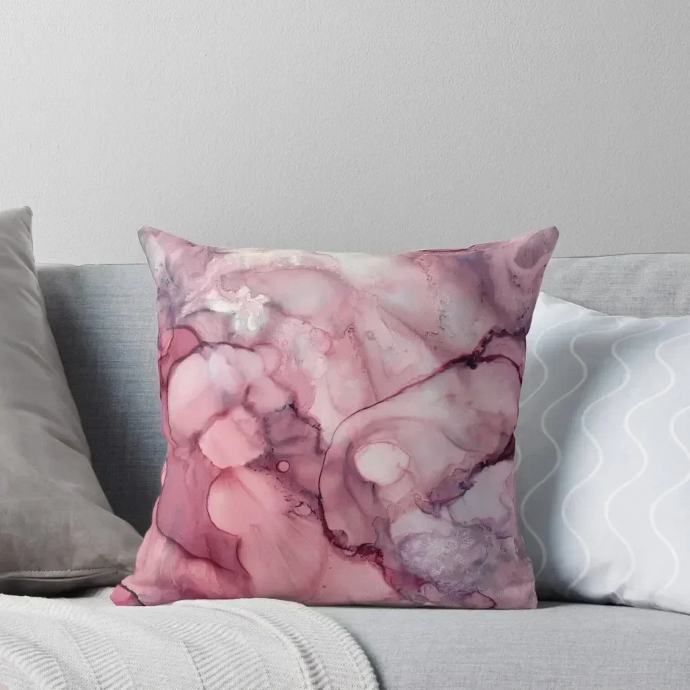 

Liquid Mauve Abstract Throw Pillow Pillowcases Cushion Covers Sofa Couch Pillows Cushion Cover For Sofa pillow