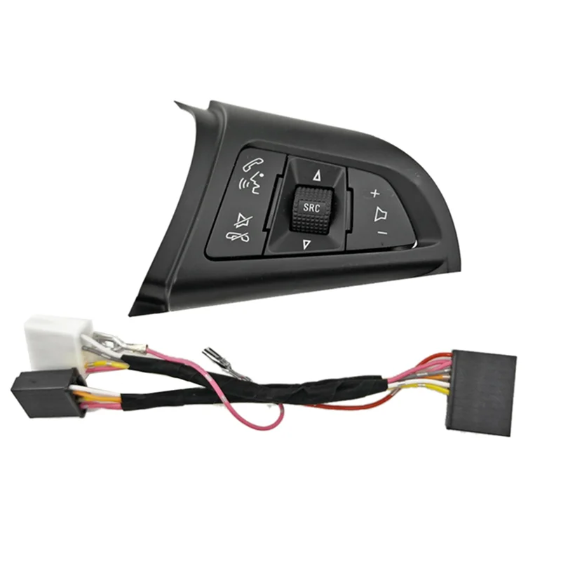 

1Pair 96892135 96892140 For Cruze 2009 -2014 Car Steering Wheel Button Cruise Speed Control Switch With Wire-X67A