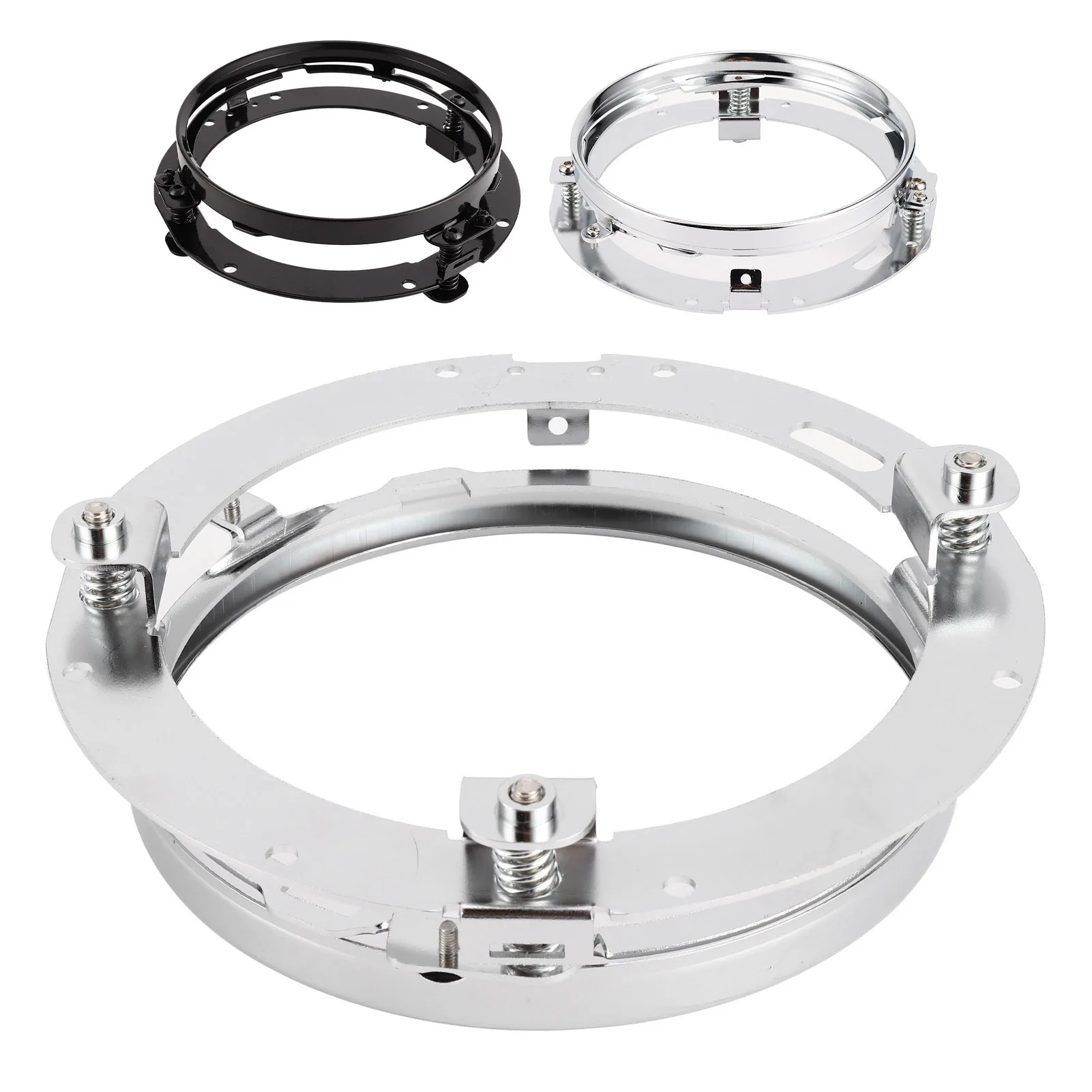 

Кронштейн для крепления фар, круглый держатель переднего фонаря, крепежная основа 7 дюймов, подходит для кронштейна фар мотоцикла JK