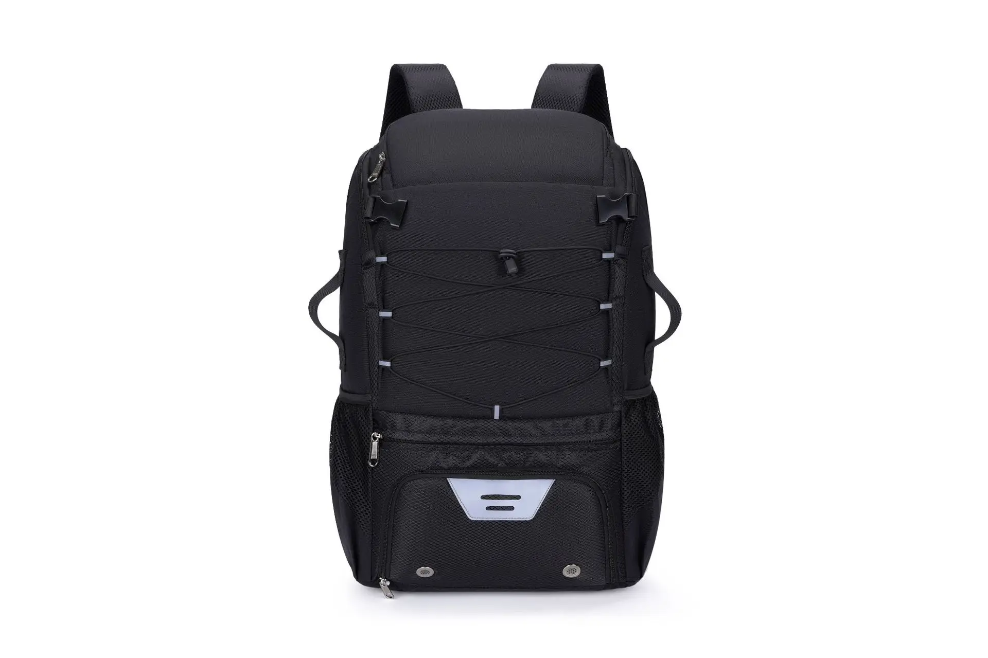 Outdoor Sports Baseball Bag, New Ballplayer  Bag, Floral Waterproof Nylon Hockey Bag, Independent Shoe Compartment Handball Bag.