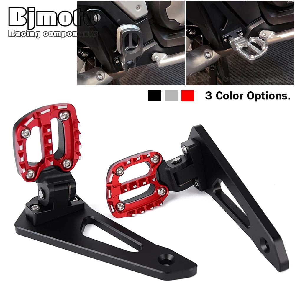 

Motorcycle Folding Rear Pedal Foot Pegs Passenger Footrest For HONDA X-ADV 750 X ADV 750 XADV750 XADV 750 2021 2022