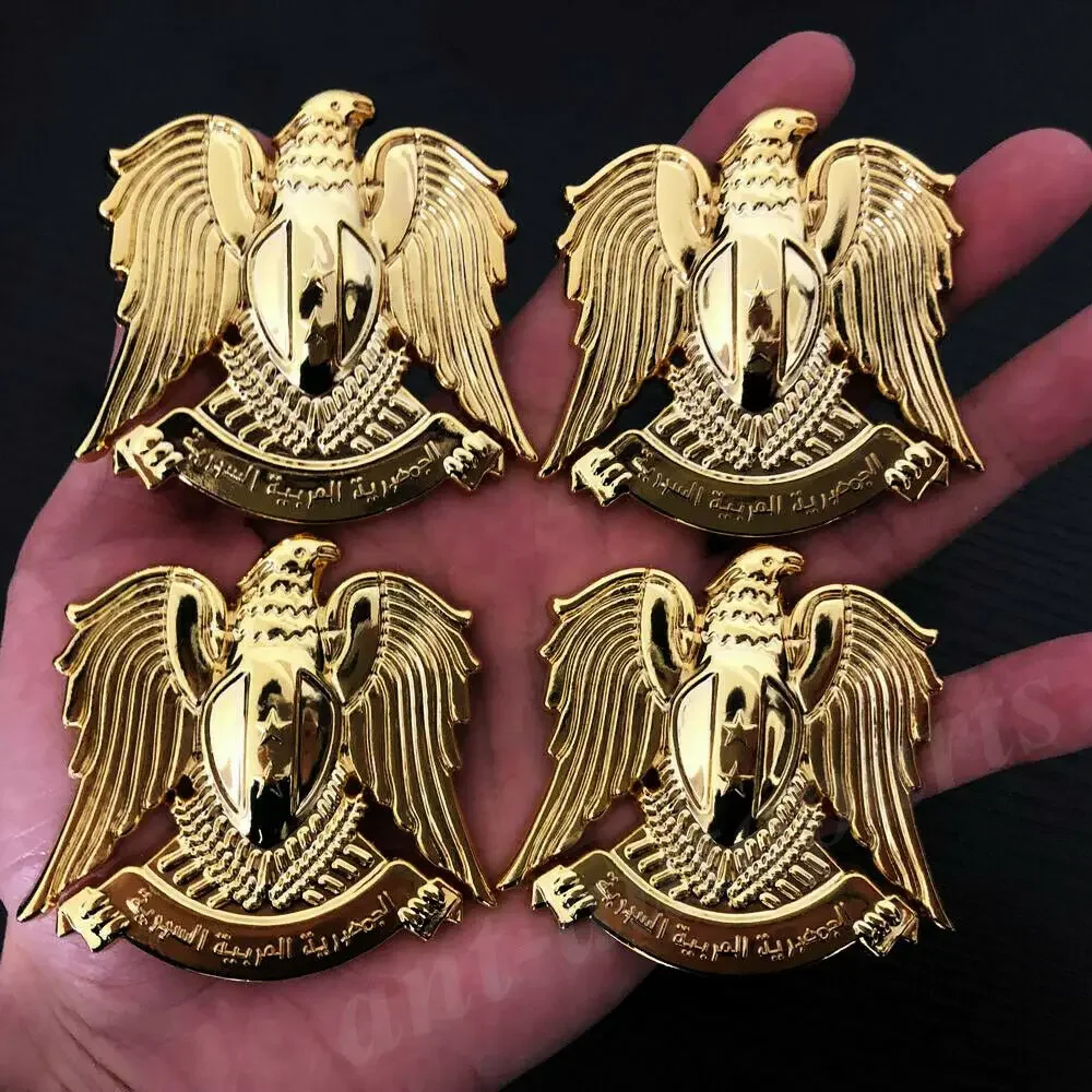 

4x 3D металлический золотой Тотем Орел багажник автомобиля заднее крыло эмблема значок Стикеры наклейка