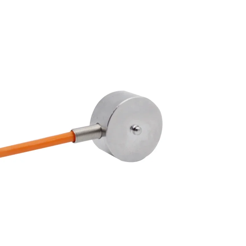 Nuovo sensore di peso a cella di carico in miniatura tipo pulsante da 5 tonnellate per attrezzature