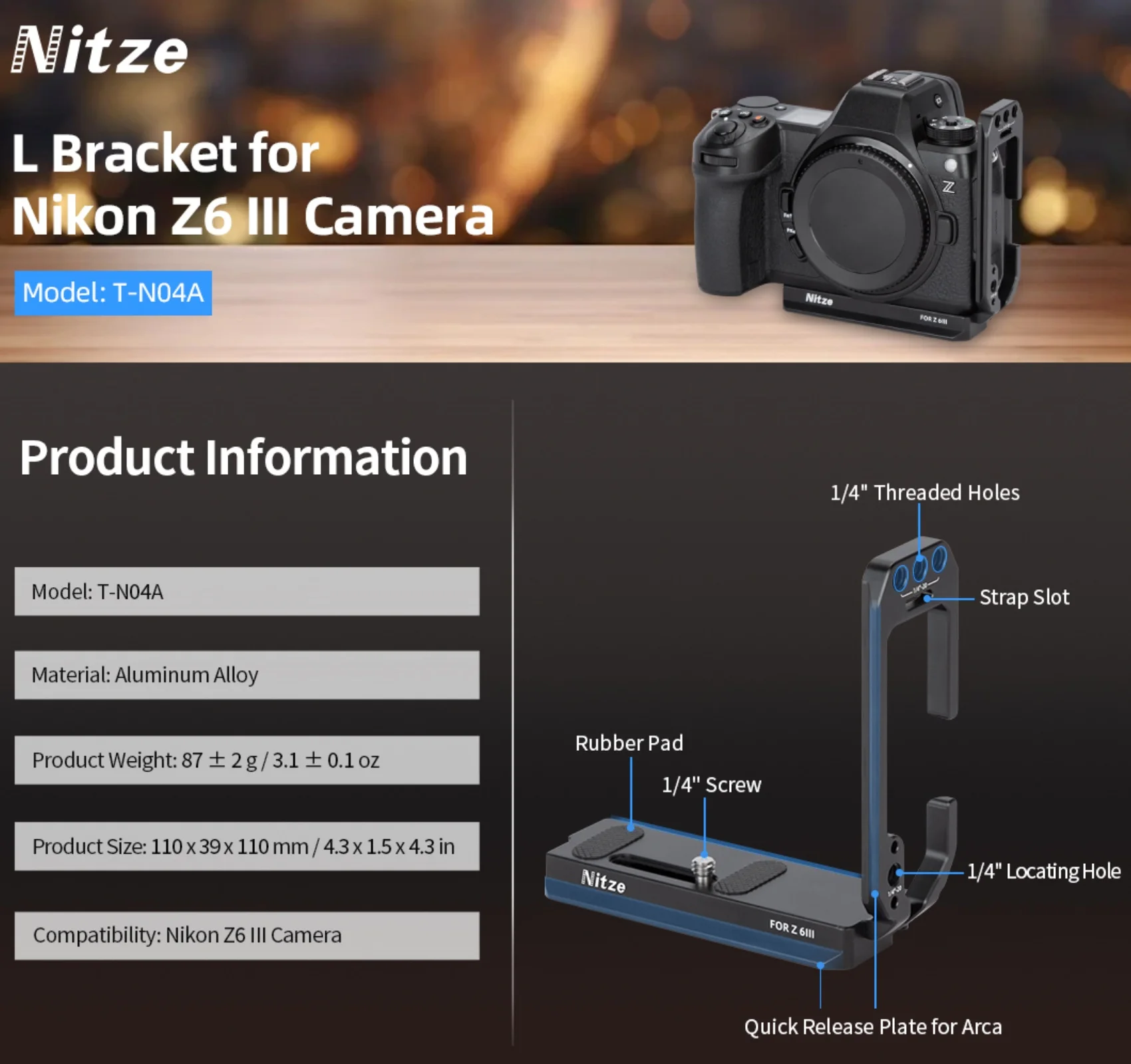 Nitze Camera Z6 Iii…