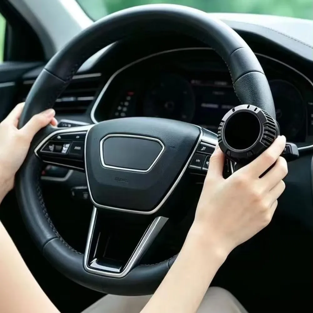 Universal Steering Wheel Spinner Knob One Hand Turning Assist Grip Hand Control Helper Driving Auxiliary Booster Car Accessory