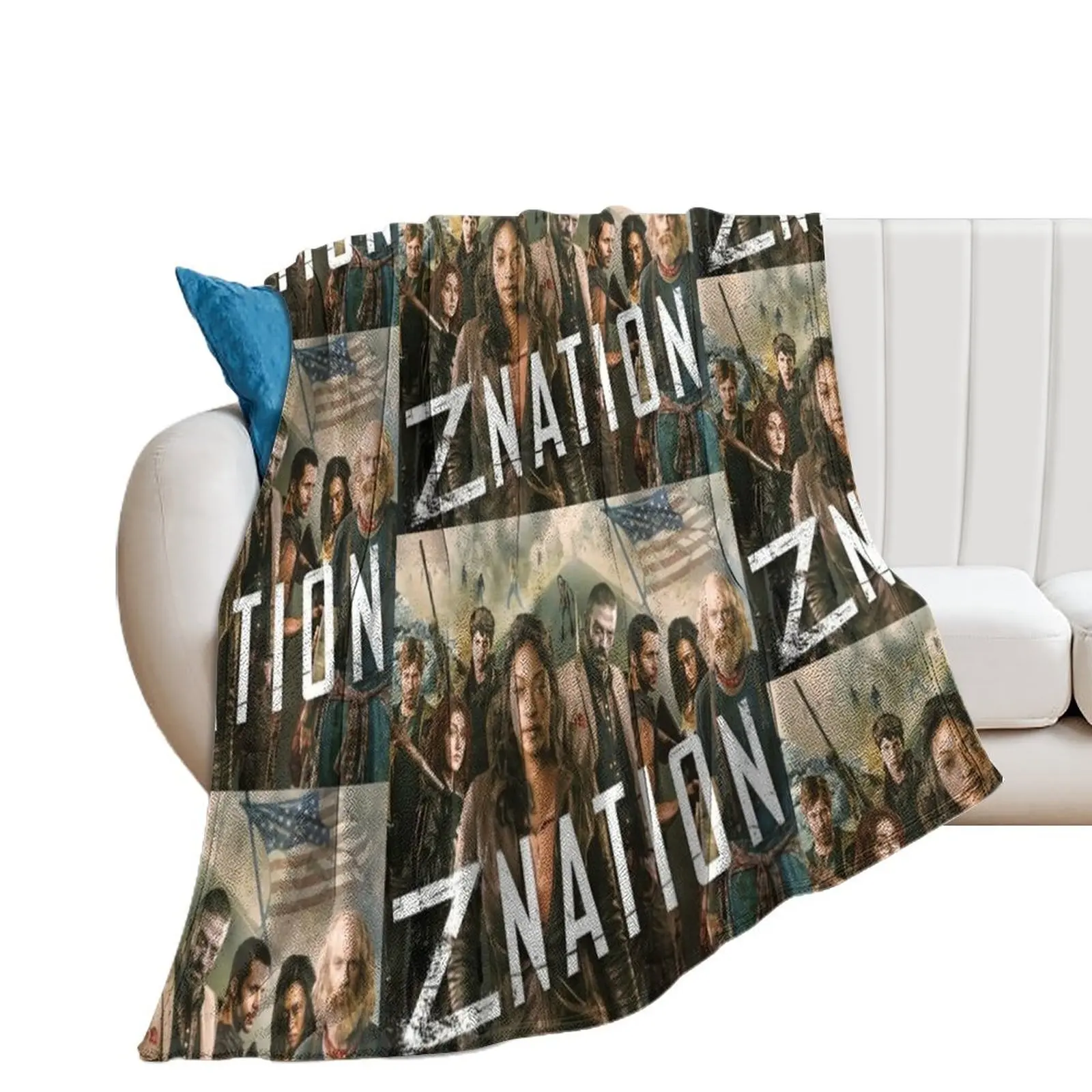 

Z Nation Fanatic Throw Blanket Cute Plaid anime Kid'S Flannels Blankets