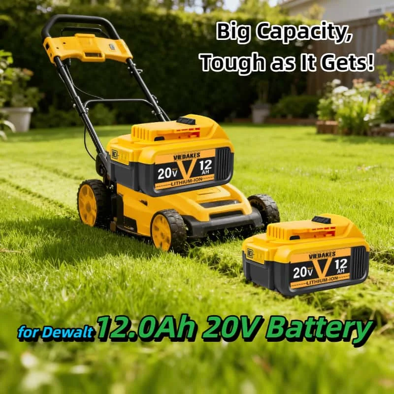 

Hot Item! For Dewalt 20V 12.0Ah Li-ion Battery – Power Through Woodworking/On-Site Work, High Capacity & Durability