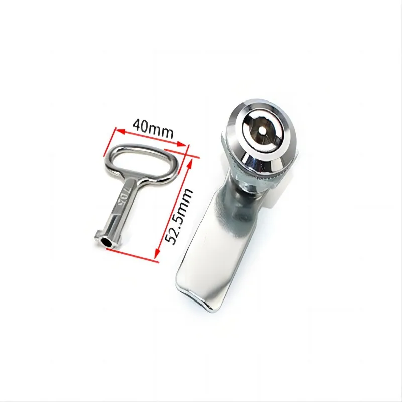 1 Set Edelstahl 18mm Werkzeug Lock Cam Zylinder Schloss Für Industrielle Schrank Cam Lock 18mm Elektrische Schrank schloss Schlüssel – Detail 5