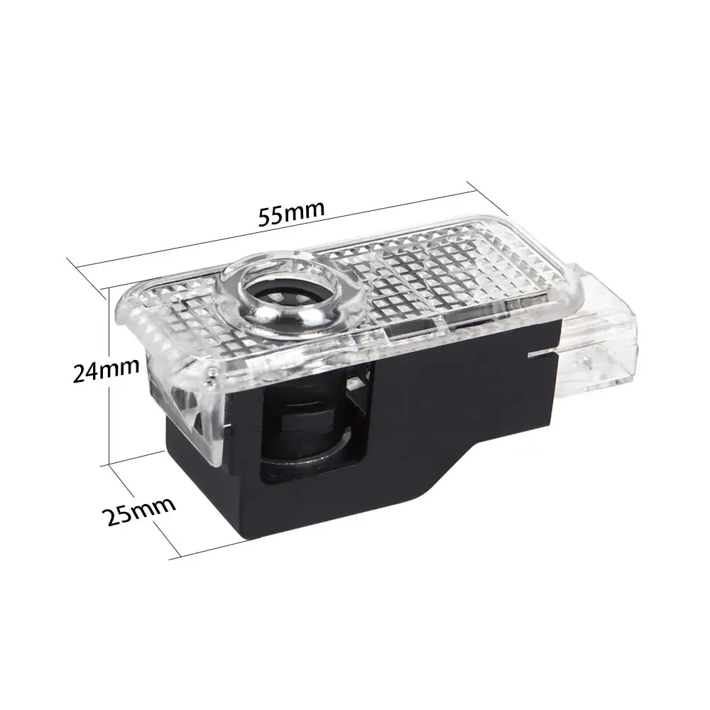 LED Car Door Interior Welcome Ghost Shadow Warning Light For VW Passat B5 B5.5 2000 - 2010 2001 2002 2003 Touareg 7L Phaeton