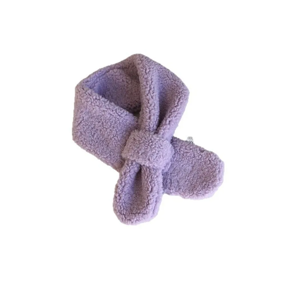 

Fashion Warm Winter Scarf Plush Soft Neck Warmer Thick Cute Shawl Boys Girls
