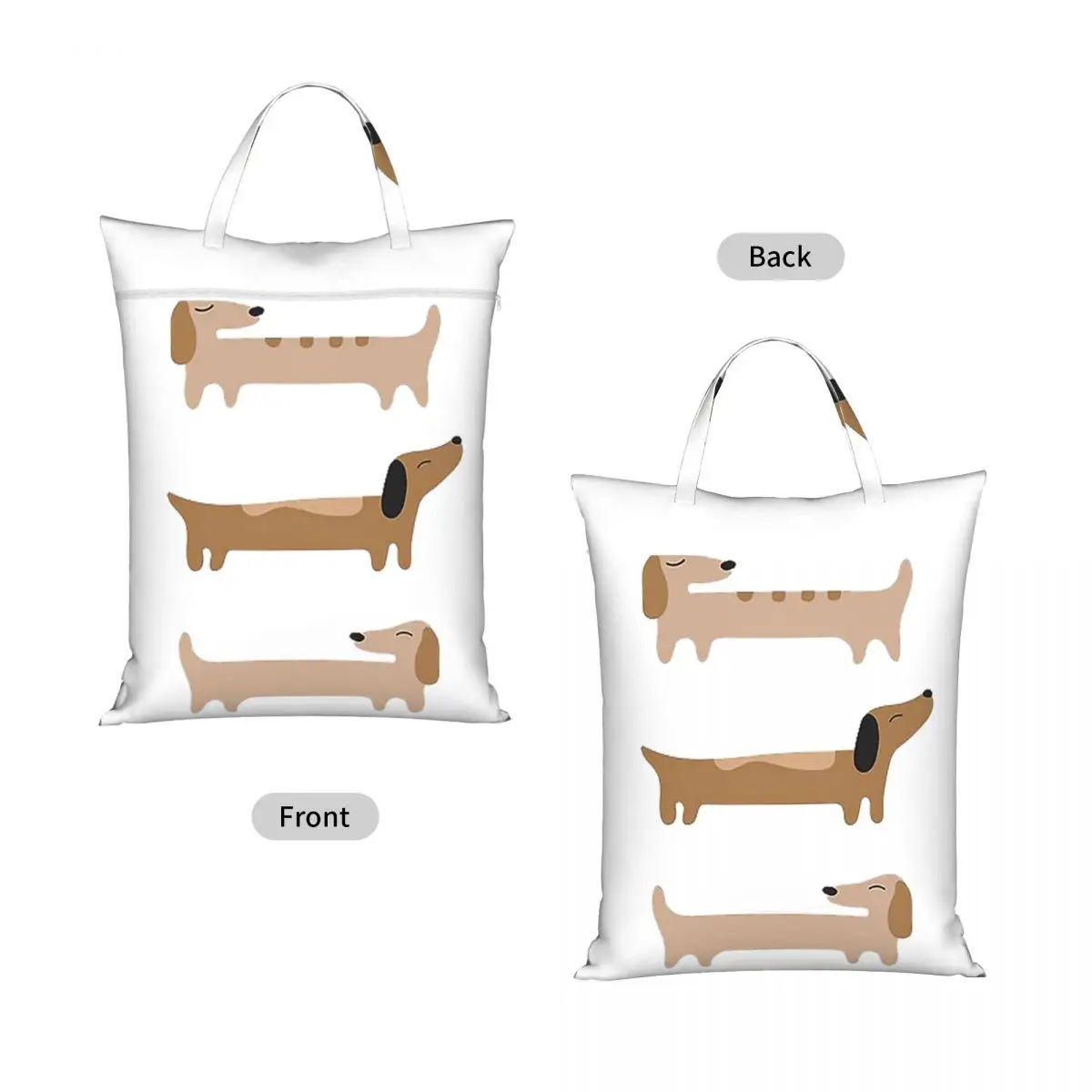 Home Decor - Dachshund Laundry Collector Folding Laundry Basket Large Storage Washing Basket Home Organizer
