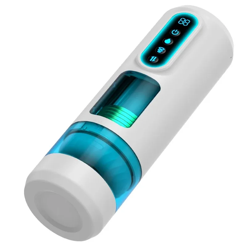 Automatic Male Masturbator Cup 9 Sucking Telescopic Modes Vibrator Pocket Pussy Stroker Blowjob Penis Pump Sex Toys For Men