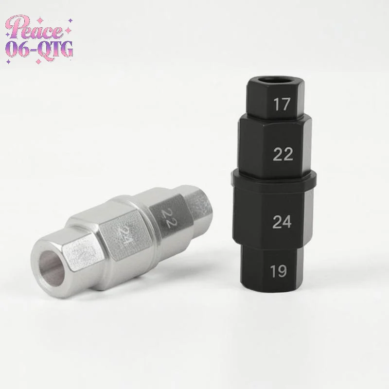 

Новый шестигранный инструмент для оси, универсальный хромированный серебряный шестигранный ключ, инструмент для снятия шестигранного шестигранного шестигранного шпинделя оси для колеса передней оси мотоцикла