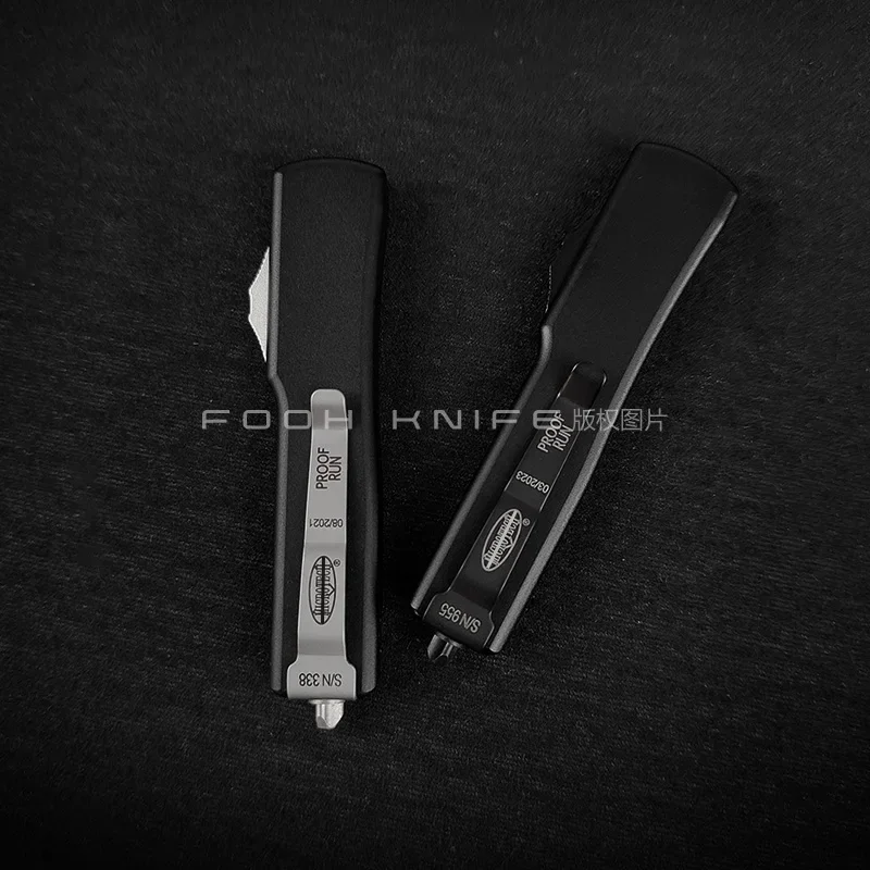 FOOH KNIFE STUDIO UTX-70 UT UTX 70 MICRO ULTRA TECH التكتيكية والعتاد Ultratech UTX70 D2 الصلب CNC 6061 الألومنيوم EDC أداة مشط