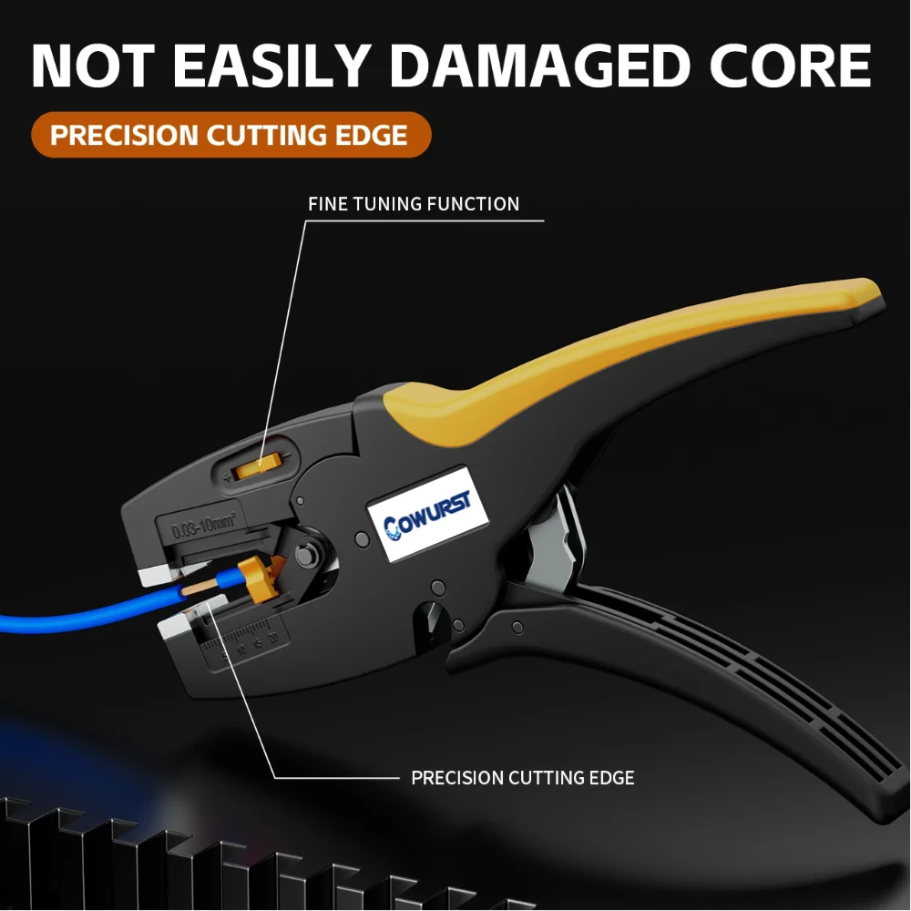 D3 Lightweight Multi-Function Wire Stripping Cutter Insulated Self-Debugging Tool for Electrical Wiring