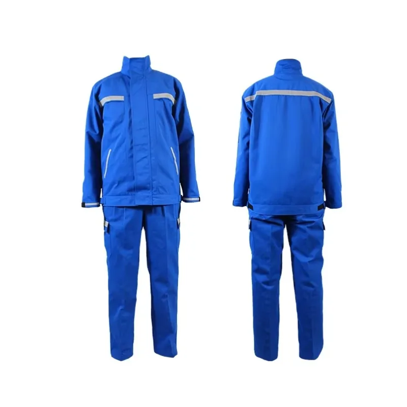 

Arc Preventive Workwear Comfortable Fireproof Aramid Fiber Coveralls Electric Vehicle Industry Protective Serged Seams Specialty