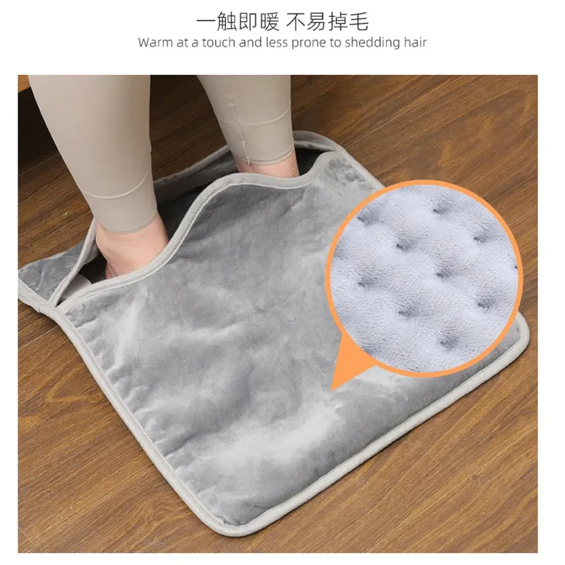For Multifunctional Electric Heating Pad Seat Cushion Office Hand Warmer Under Desk Foot Warmer Bag Portable Warmth