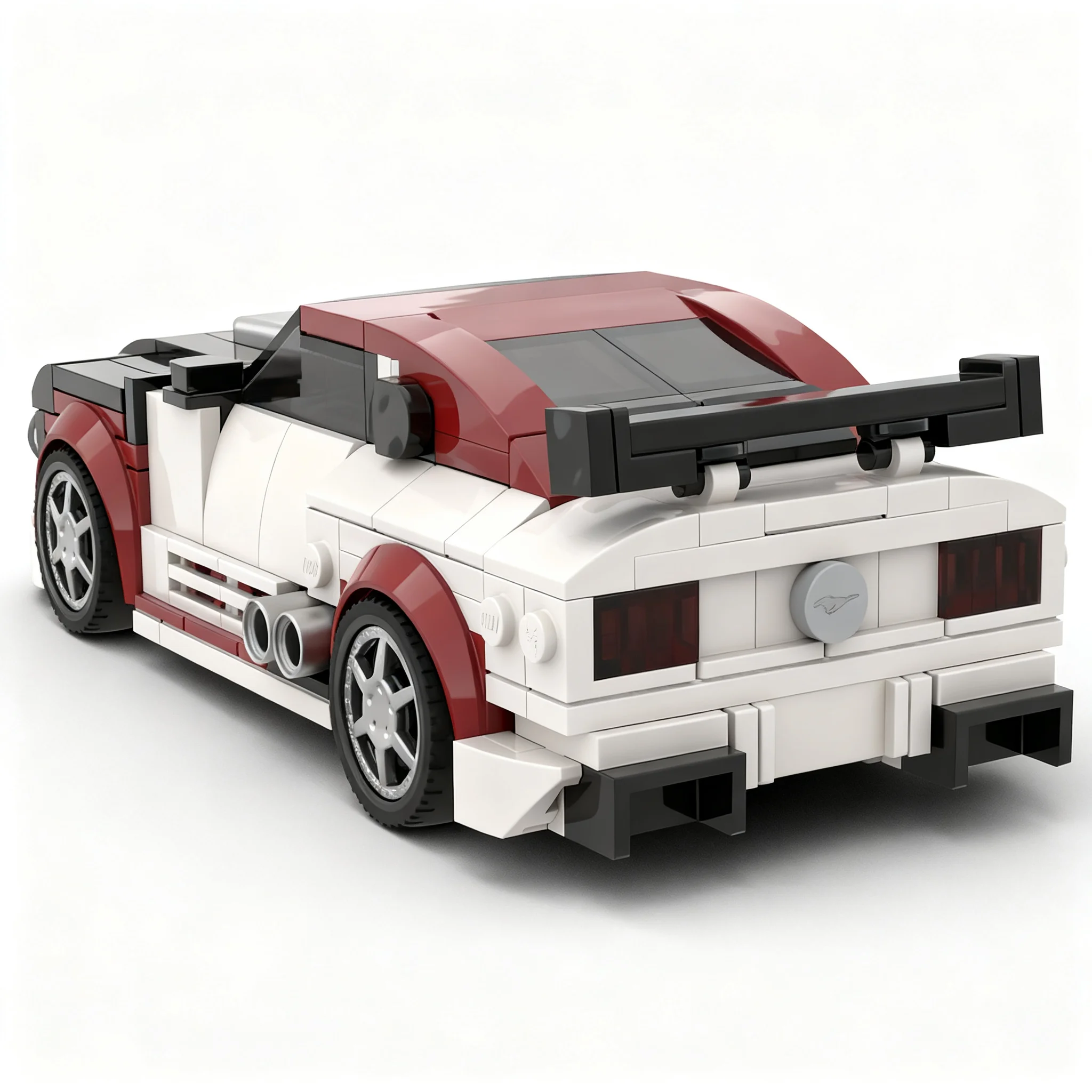 355pcs MOC city Champions Fordes Mustangs GT 5th Gen Jade 
