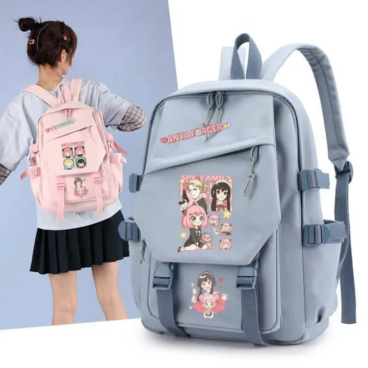 Spy X Family Merchandise Student Double Shoulder Aniya Joel Anime Two-Dimensional Bag Casual Backpack ANI