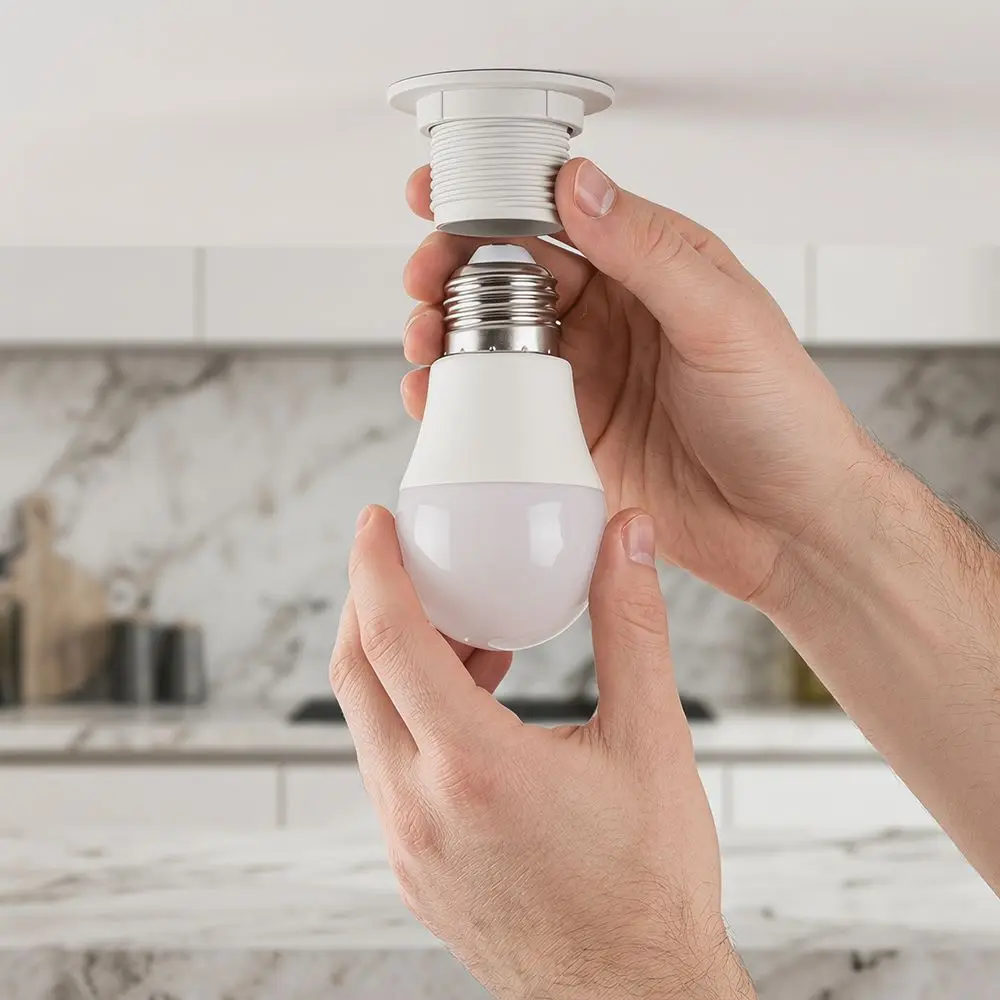 6 Pack Low Voltage E26 G45 LED Light Bulbs 5W 350LM LED Bulbs CRI 80+ AC 85-265V Mini LED Light Bulbs Porch