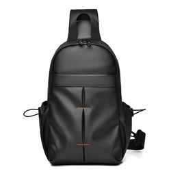 Durável tecido peito saco para homens, masculino crossbody saco, bolsa de ombro, grande capacidade, adolescentes moda, alta qualidade, SAC