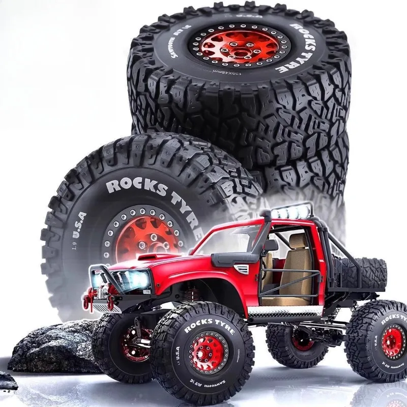 1.9 polegadas Victory 120mm Pneus Rodas de Metal para 1/10 RC Crawler Car AXIAL SCX10 Traxxas TRX4 RC4WD D90 Acessórios de Brinquedo da Moda