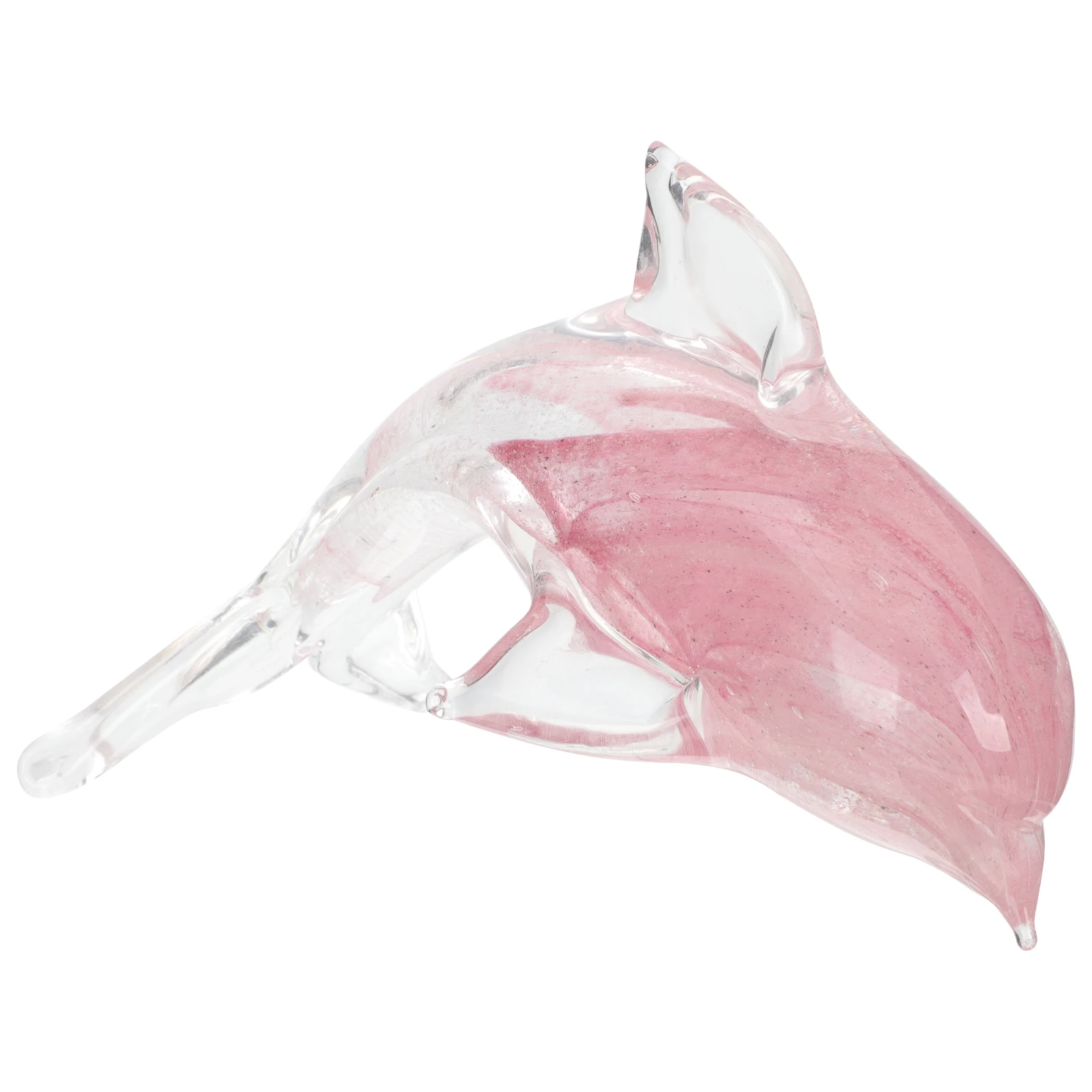 

Creative Dolphin Nightlight Decor Glass Dolphin Statue Desktop Ornament Home Decoration Table Accent Glass Dolphins