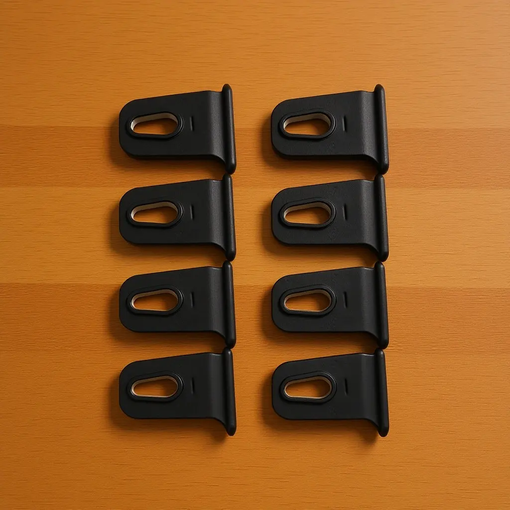 

10 шт. пластиковых крюков для тента автодома, прочные, легко устанавливаемые, для кемпера, каравана, аксессуар для тента, сменные пластиковые крючки